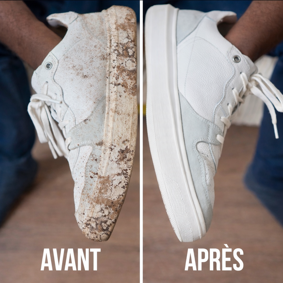 Crème nettoyante pour chaussure