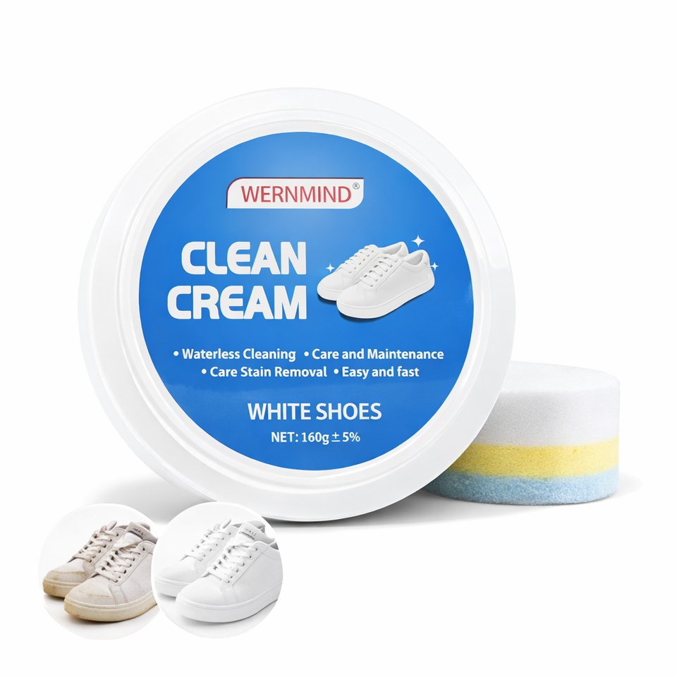 Crème nettoyante pour chaussure