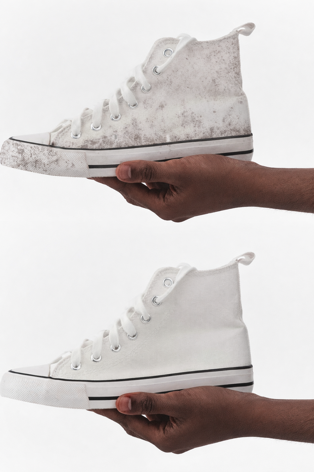 Crème nettoyante pour chaussure