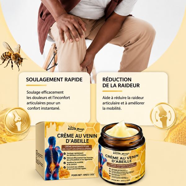 ''BEE Venom'' Crème Soin Articulations & Confort Musculaire_CI