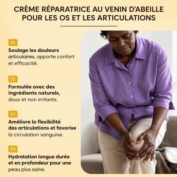 ''BEE Venom'' Crème Soin Articulations & Confort Musculaire_CI