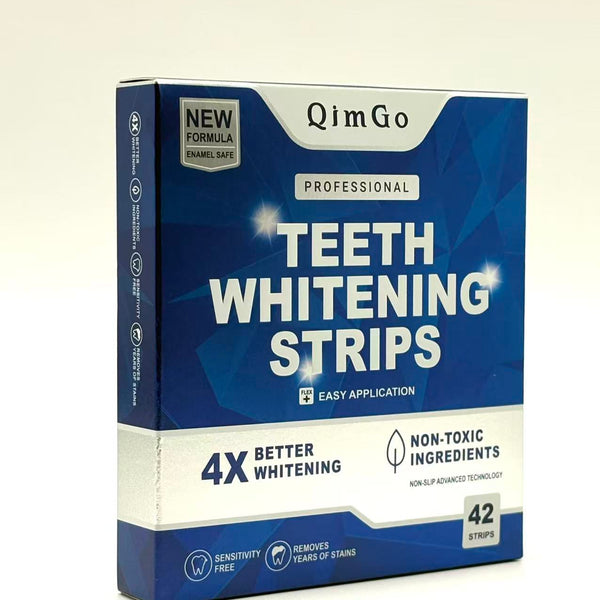 Tiras branqueadoras profissionais para dentes QimGo