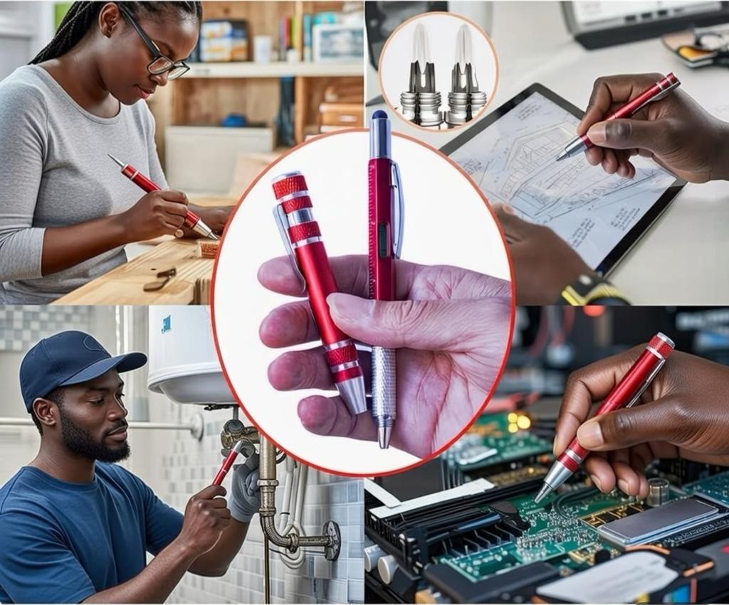 STYLO 14-EN-1 – L’ALLIÉ DE TOUS LES PROS ET BRICOLEURS